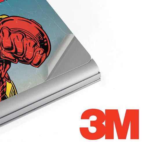 Marvel Classic Comics The Invincible Iron Man Surface Book 2 13.5in Skin